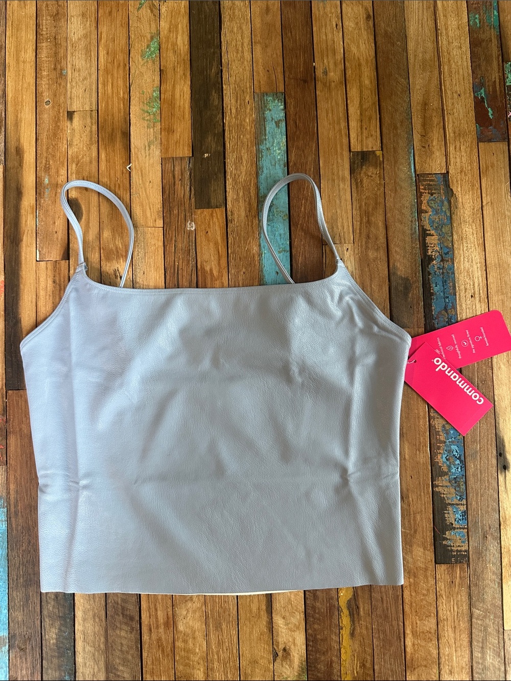 Commando Light Gray Stretch Cami Tank - Picture 2 of 5
